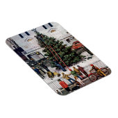 Baum auf dem Platz der Stadt Magnet (Rechte Seite)