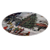 Baum auf dem Platz der Stadt Schneidebrett (Ecke)