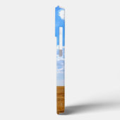 Baum auf einem geernteten Weizenfeld Case-Mate iPhone Hülle (Rückseite / Links)