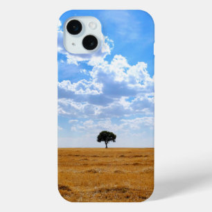 Baum auf einem geernteten Weizenfeld Case-Mate iPhone Hülle
