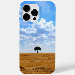 Baum auf einem geernteten Weizenfeld Case-Mate iPhone 14 Pro Max Hülle