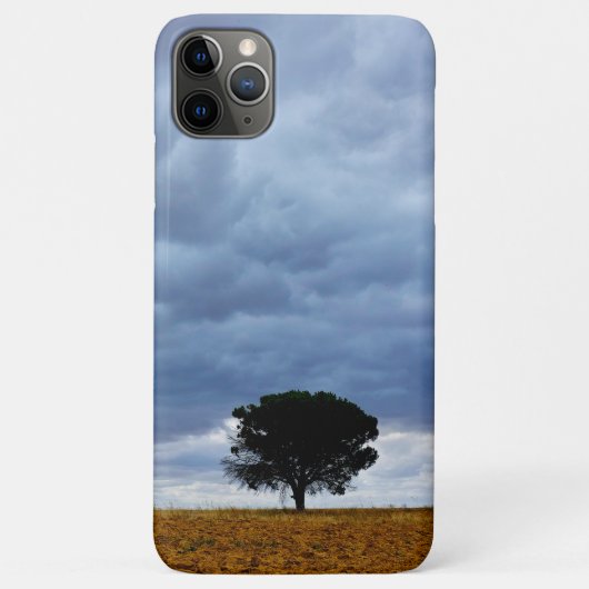 Baum auf einem leeren Feld Case-Mate iPhone Hülle (Rückseite)