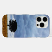 Baum auf einem leeren Feld Case-Mate iPhone Hülle (Rückseite (Horizontal))