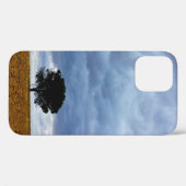 Baum auf einem leeren Feld Case-Mate iPhone Hülle (Rückseite (Horizontal))
