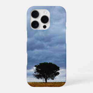 Baum auf einem leeren Feld iPhone 16 Pro Hülle