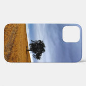Baum auf einem Weizenfeld Case-Mate iPhone Hülle (Rückseite (Horizontal))