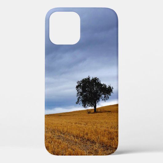 Baum auf einem Weizenfeld Case-Mate iPhone Hülle (Rückseite)