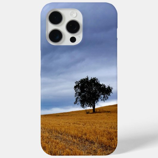 Baum auf einem Weizenfeld Case-Mate iPhone Hülle (Rückseite)