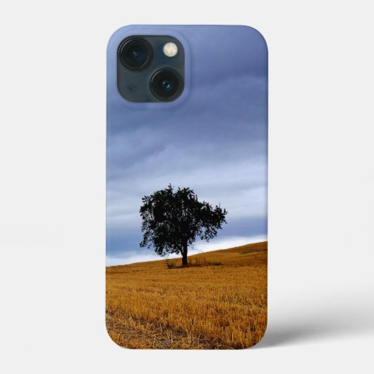 Baum auf einem Weizenfeld Case-Mate iPhone Hülle (Rückseite)