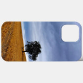 Baum auf einem Weizenfeld Case-Mate iPhone Hülle (Rückseite (Horizontal))