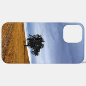Baum auf einem Weizenfeld Case-Mate iPhone Hülle (Hinten (horizontal))