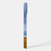 Baum auf einem Weizenfeld iPhone Hülle (Rechte Seite)