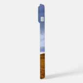 Baum auf einem Weizenfeld iPhone Hülle (Linke Seite)