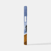 Baum auf einem Weizenfeld iPhone Hülle (Rechte Seite)