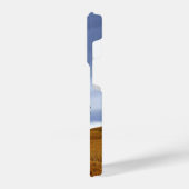 Baum auf einem Weizenfeld iPhone Hülle (Linke Seite)