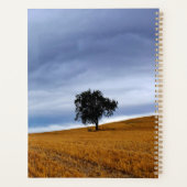 Baum auf einem Weizenfeld Planer (Rückseite)