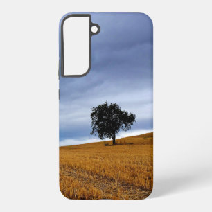 Baum auf einem Weizenfeld Samsung Galaxy Hülle