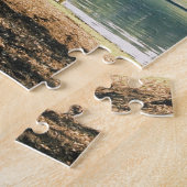 Baum auf Stock-Fluss Puzzle (Seite)