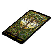 Baum aus dem geketteten Glas Magnet (Linke Seite)