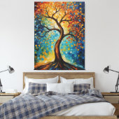 Baum aus Glas Leinwanddruck (Insitu (Schlafzimmer))