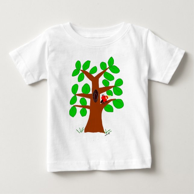 Baum Baby T-shirt (Vorderseite)