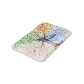 Baum Badematte (Schrägansicht)