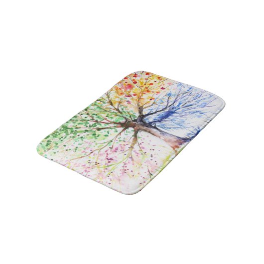 Baum Badematte (Schrägansicht)