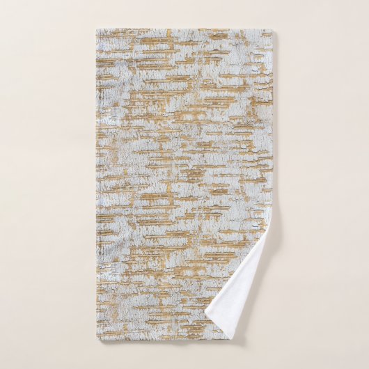 Baum-Barken-abstraktes natürliches Muster Badhandtuch Set (Handtuch)