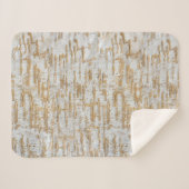 Baum-Barken-abstraktes natürliches Muster Sherpadecke (Vorderseite (Horizontal))