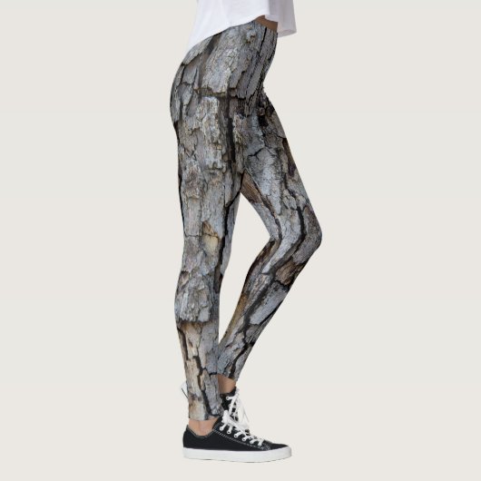Baum-Barken-Leggings Leggings (Rechts)