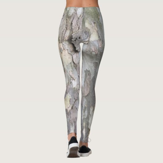 Baum-Barken-Leggings Leggings (Rückseite)