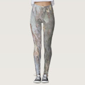 Baum-Barken-Leggings Leggings (Vorderseite)
