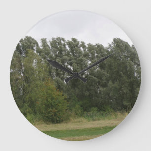 Baum-Baum-Baum-Uhr Große Wanduhr