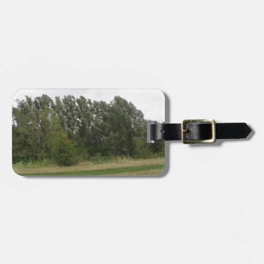 Baum-Baureihe Maßgeschneiderte Gepäckmarke Gepäckanhänger (Vorderseite horizontal)