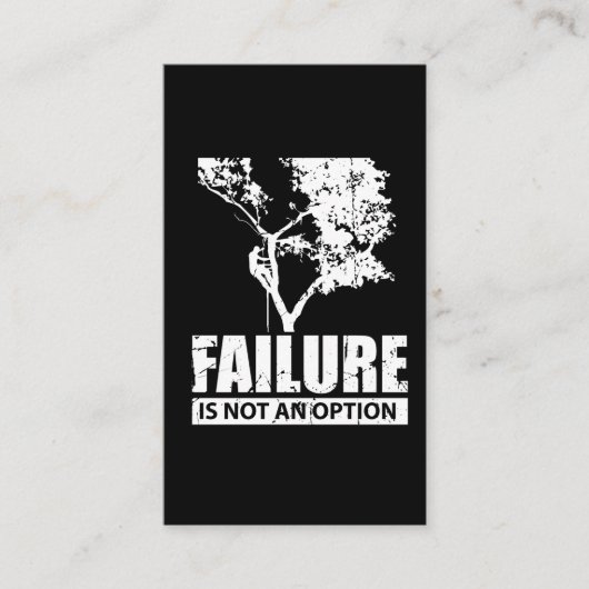 Baum-Bergsteiger-Ausfall ist nicht eine Visitenkarte (Vorderseite)