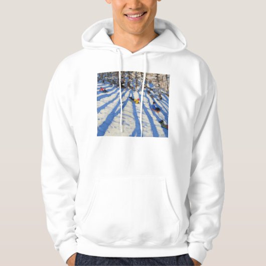 Baum beschattet Morzine Hoodie (Vorderseite)