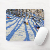 Baum beschattet Morzine Mousepad (Mit Mouse)