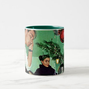 Baum beschneiden zweifarbige tasse