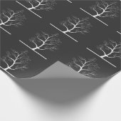 Baum binärer Code des Computer-Lehrers für Geschenkpapier (Ecke)