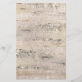 Baum-Birkenrinde-Weiß-Filz-Papier Briefpapier (Vorderseite)