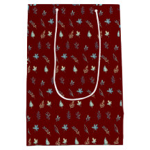 Baum-Blätter botanisch elegante Blue Aquarell