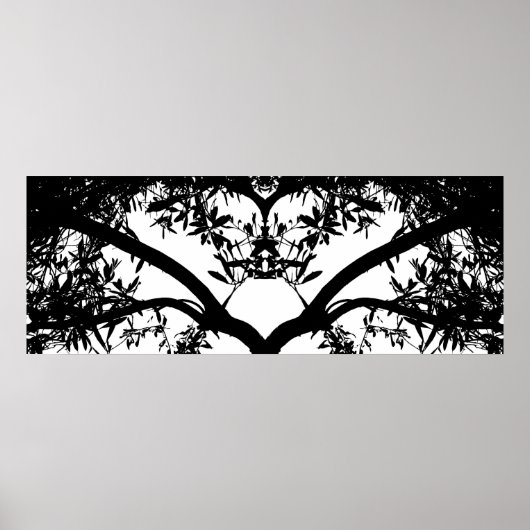 Baum Branch Art Poster (Vorne)