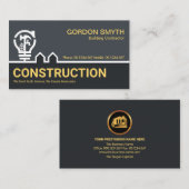 Baum-Bulb-Gebäude-Vertragspartner Visitenkarte (Vorne/Hinten)