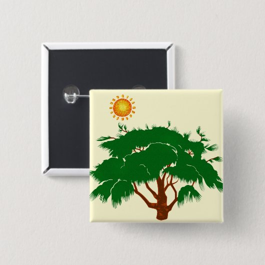 Baum Button (Vorne & Hinten)