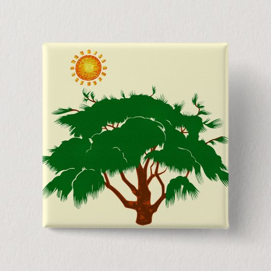 Baum Button (Vorderseite)