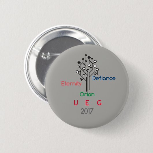 Baum-Button 2017 Button (Vorne & Hinten)