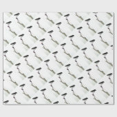 Baum Chirurg Arborist am Werk zur Zeit Chainsaw Gi Geschenkpapier (Flach)