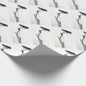 Baum Chirurg Arborist am Werk zur Zeit Chainsaw Gi Geschenkpapier (Ecke)