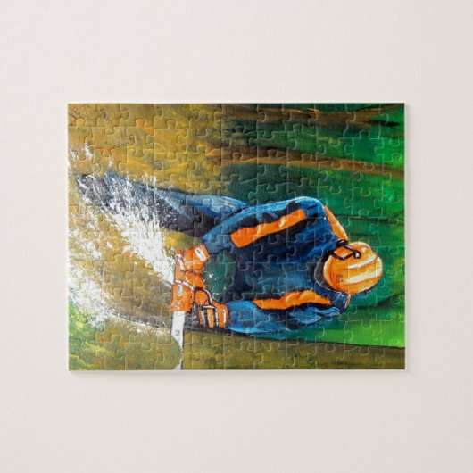Baum-Chirurg-Arborist-Forester Puzzle (Horizontal)