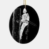 Baum-Chirurg-Baumzüchter an Arbeitsgeschenk Keramikornament (Rechts)